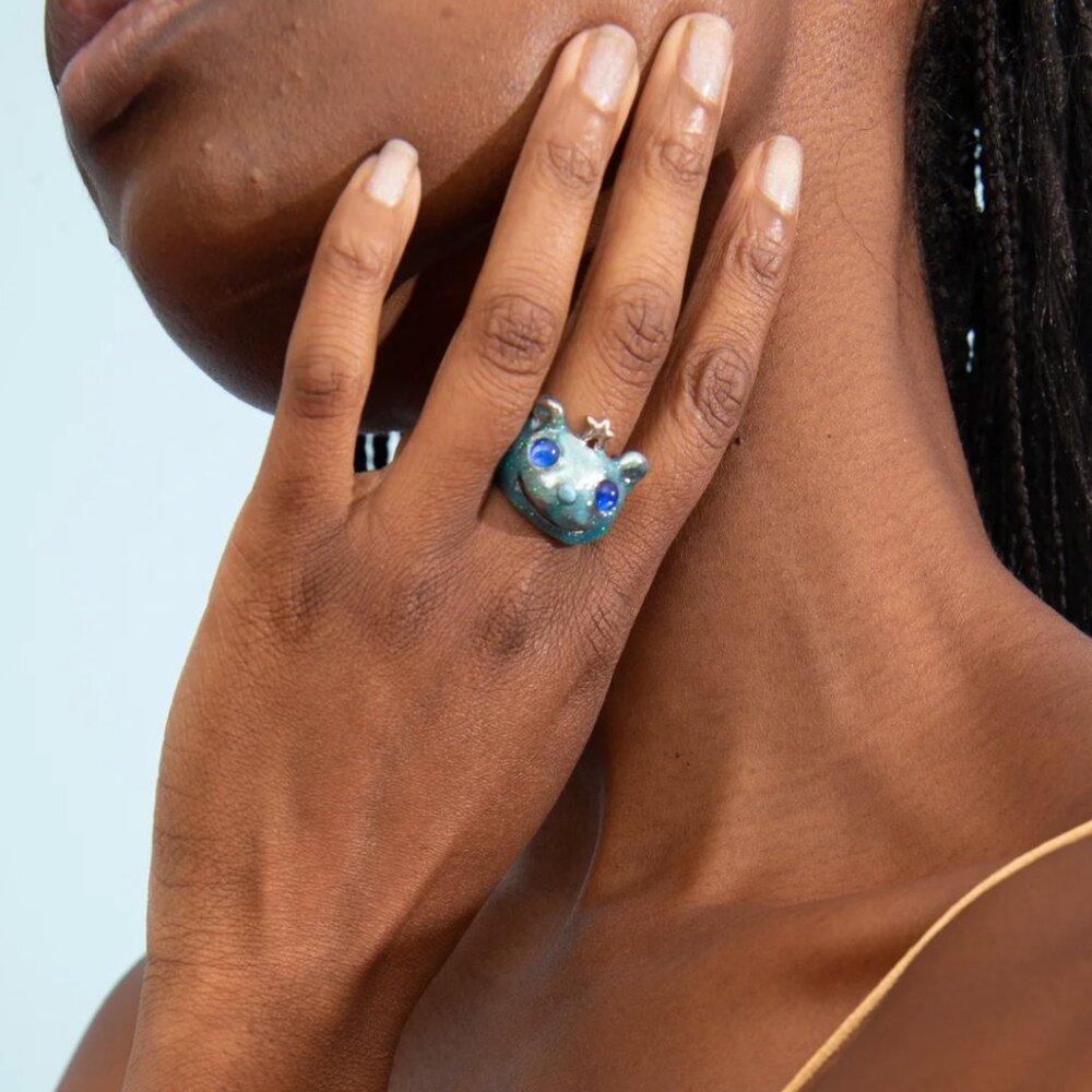 GIVEAWAY - Collina Strada Glitter Sky Princess Bear Ring